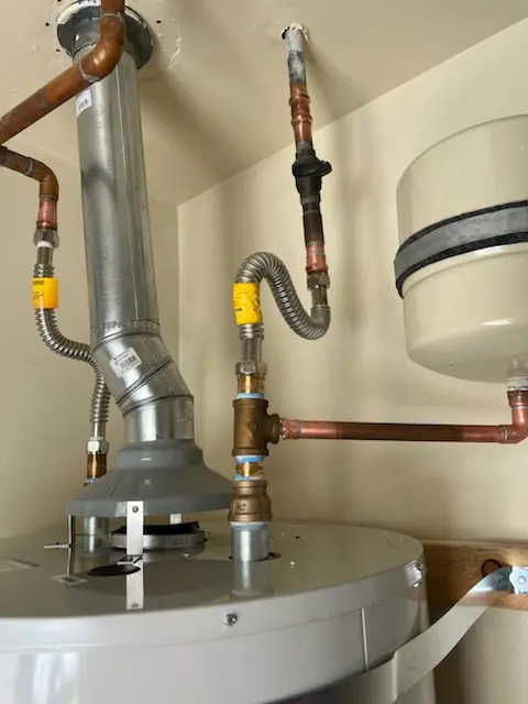 Water heater installation and plumbing repair in Stafford